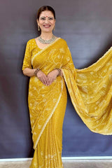 Yellow Saree