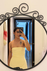 Buttercup Mesh Gown