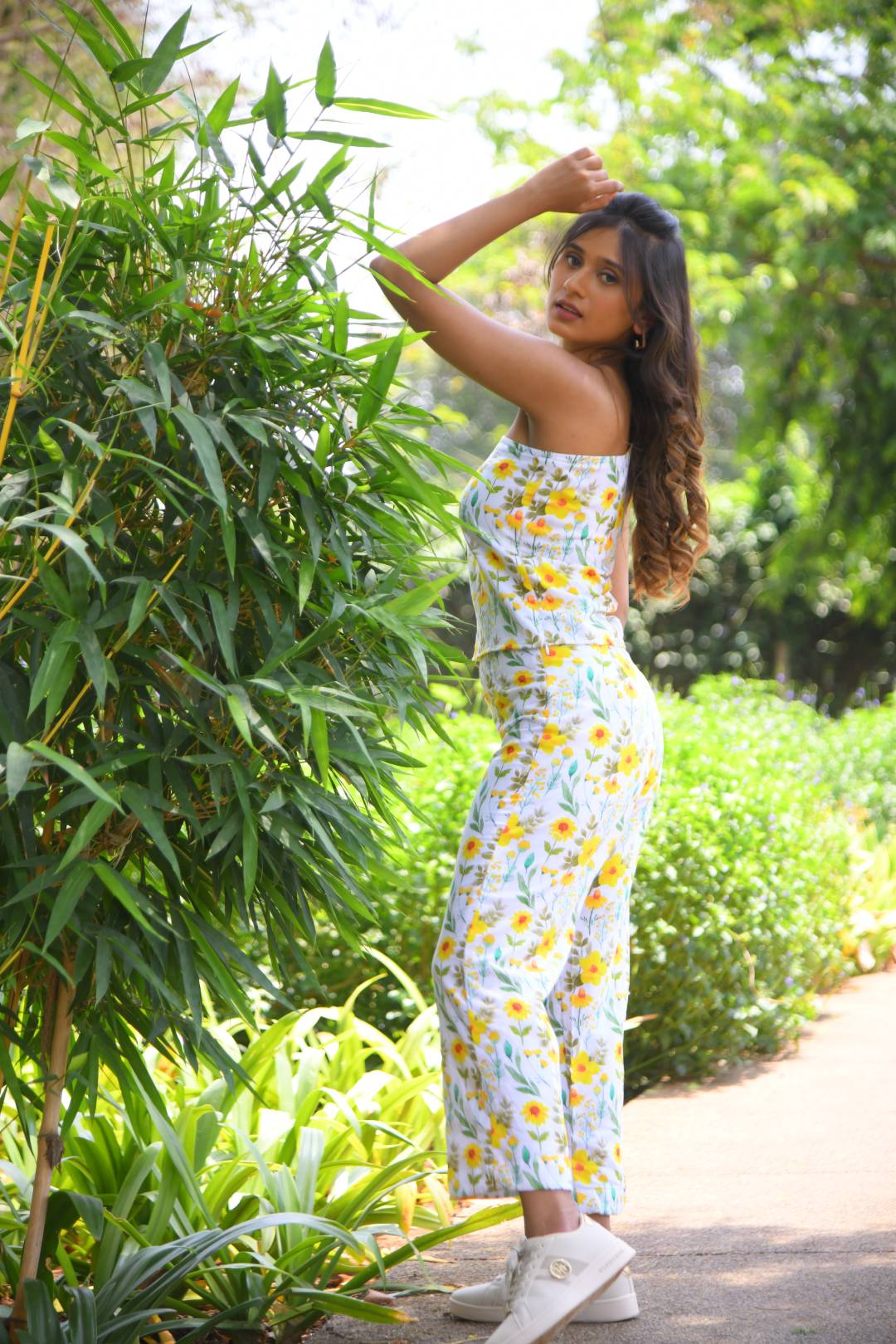 Golden Bloom Co-Ord Se