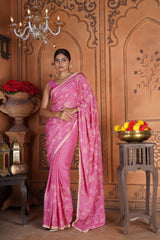Gulabi Saree