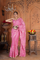 Gulabi Saree